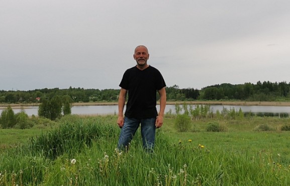 Scenogrāfs Ivars Noviks // Foto – Latvijas radio Latgales studija